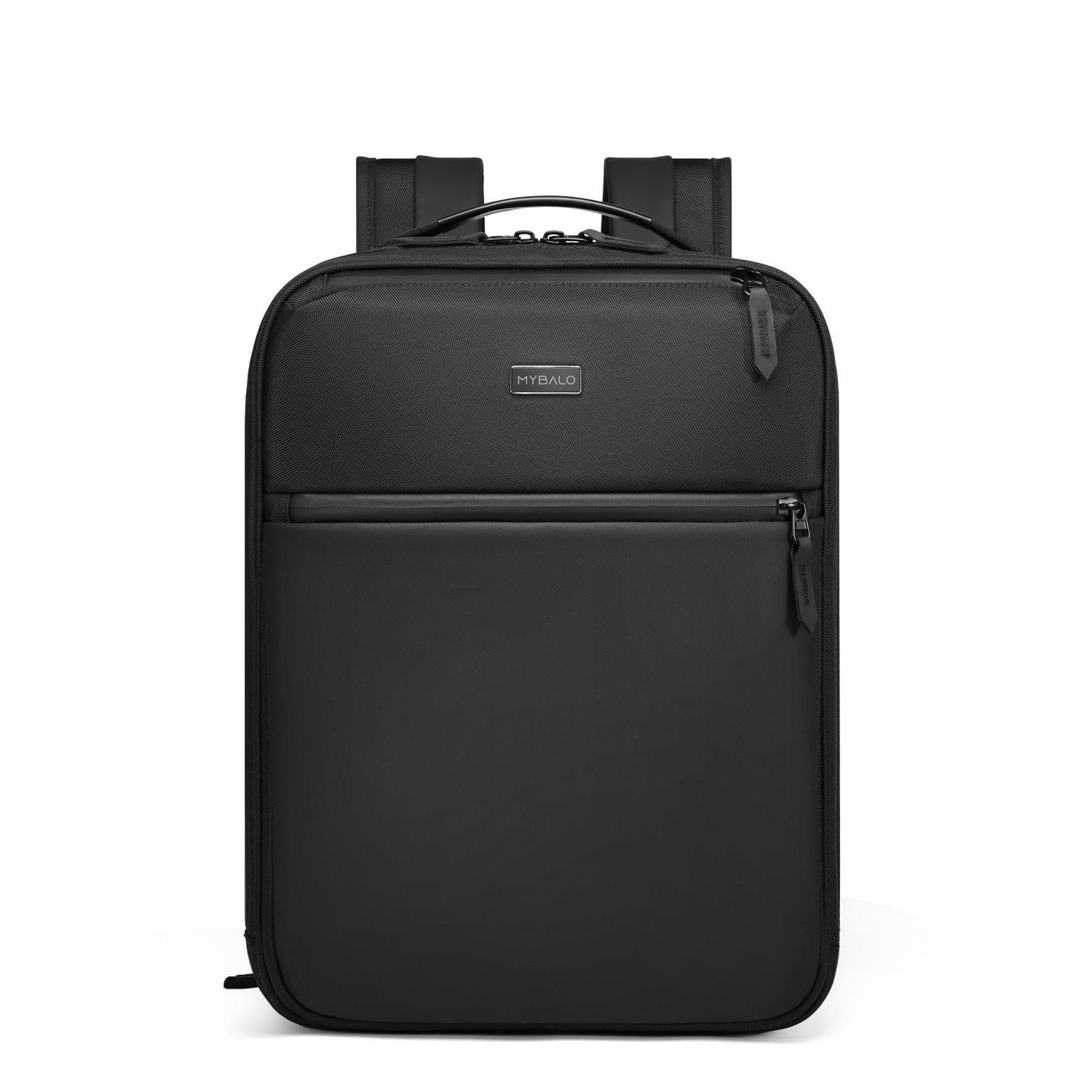 Rucsac laptop MYBALO Cole, 15,6", compartiment tableta 9", deschidere 180°, impermeabil, negru, 40x30x10cm, 12l