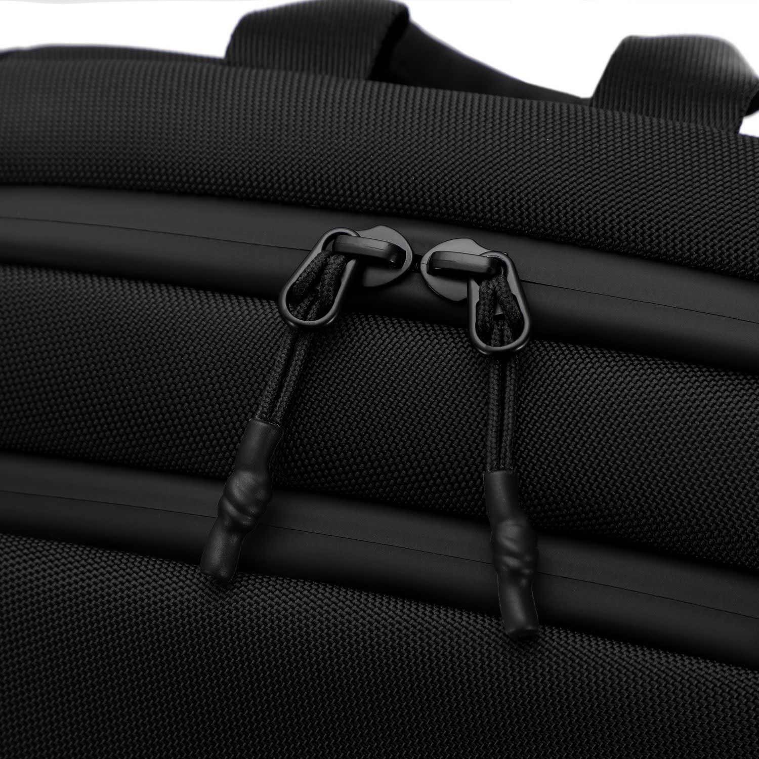 Rucsac business Spire, capacitate 21 l, compartiment laptop 15,6", compartiment tablet 9", deschidere 180°, negru, 43x30x16 cm