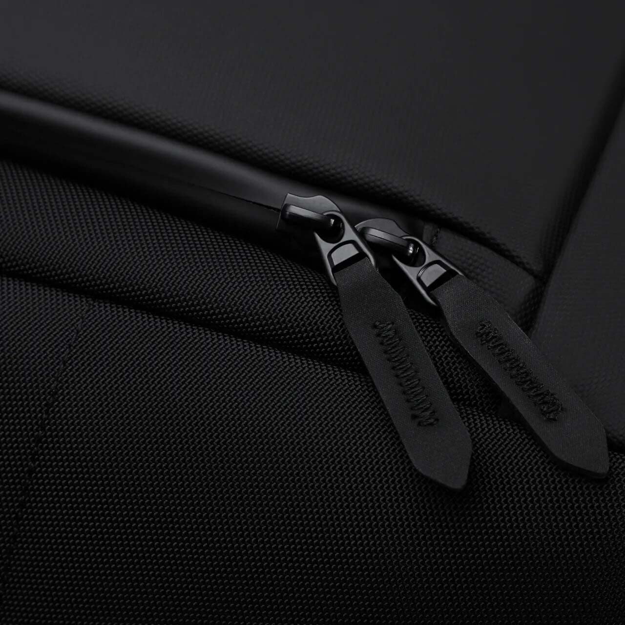 Rucsac MYBALO Citizen, impermeabil, pentru laptop 17,3", tableta 9,7", 24 l, negru, RFID protectie