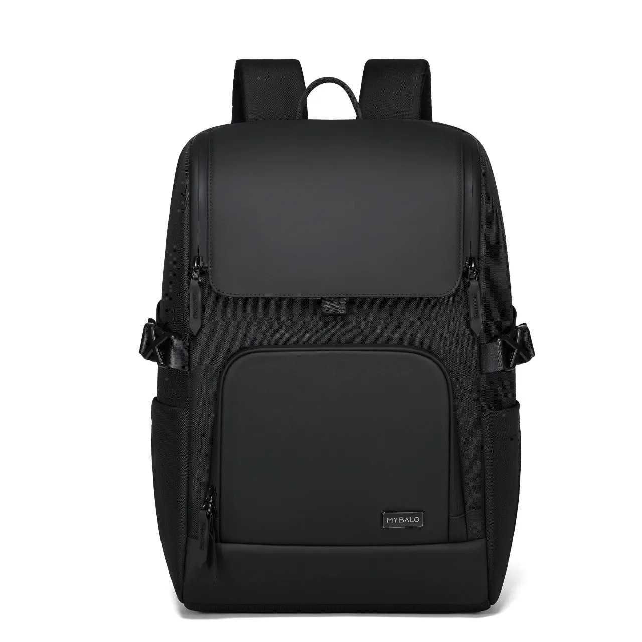Rucsac MYBALO Citizen, impermeabil, pentru laptop 17,3", tableta 9,7", 24 l, negru, RFID protectie