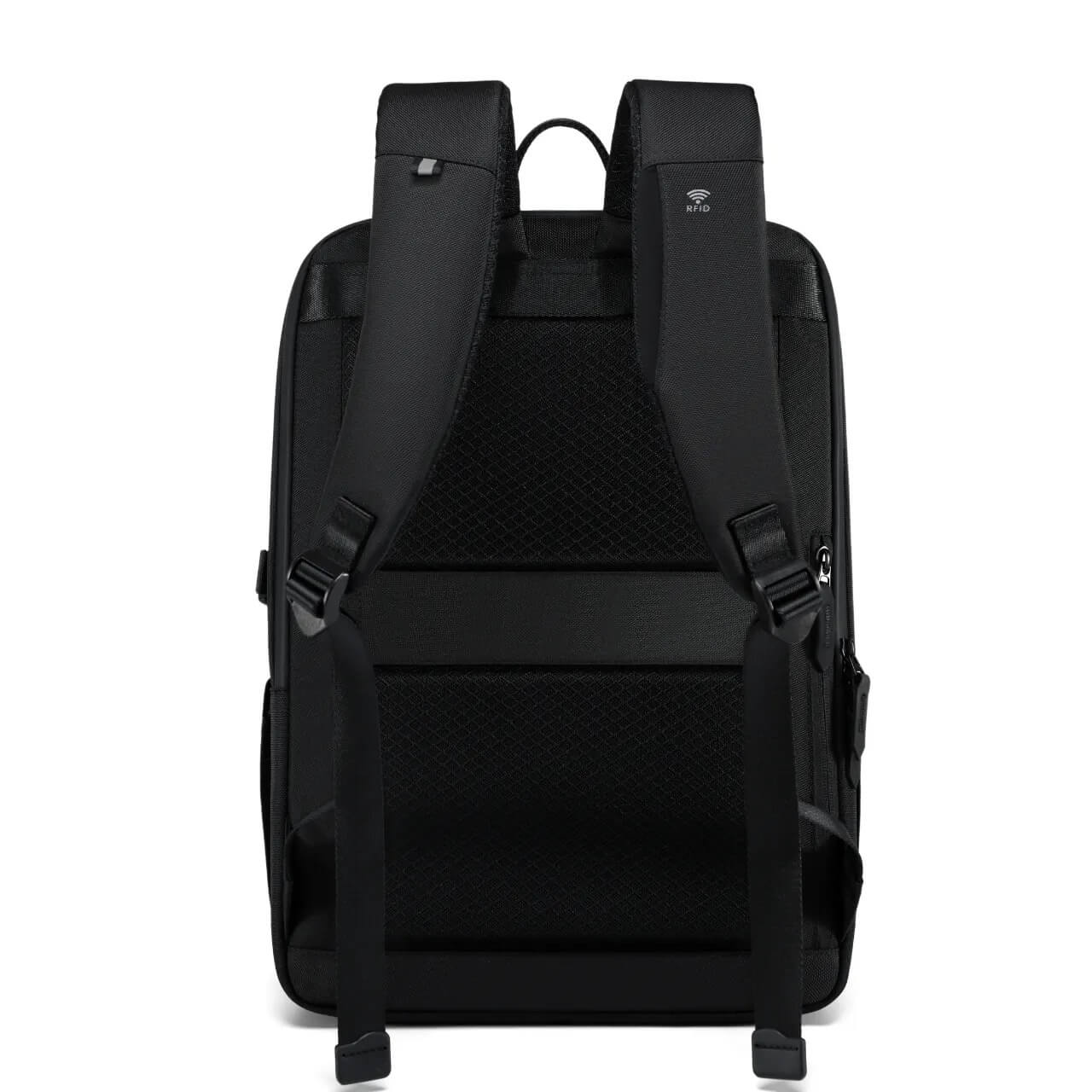 Rucsac MYBALO Citizen, impermeabil, pentru laptop 17,3", tableta 9,7", 24 l, negru, RFID protectie