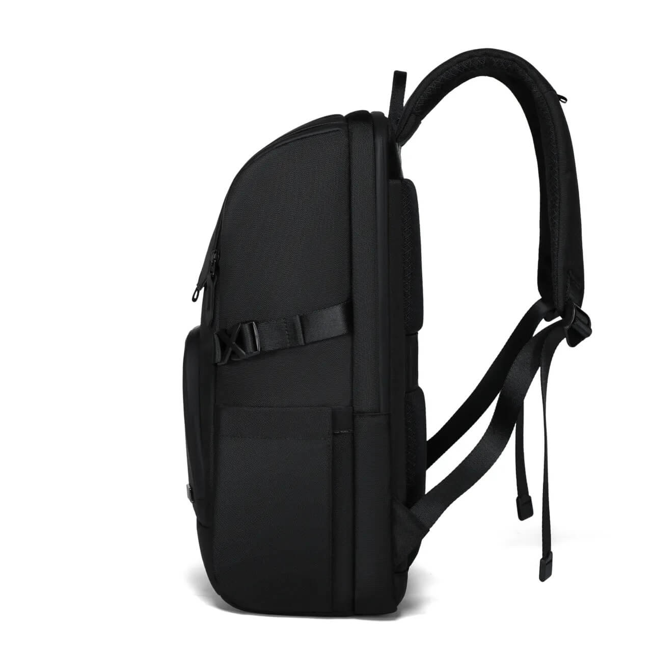 Rucsac MYBALO Citizen, impermeabil, pentru laptop 17,3", tableta 9,7", 24 l, negru, RFID protectie