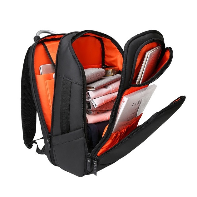 Rucsac urban Utrecht 23L - pentru laptop 17,3", tableta 9,7", port USB, deschidere 180°, impermeabil, 50x30x15cm