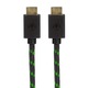 HDMI кабел 2.0 м, Snakebyte Xbox One черен, 4K, оплетен