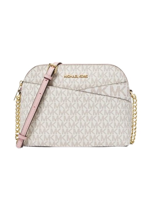 Geanta crossbody, Michael Kors, piele ecologica, bej