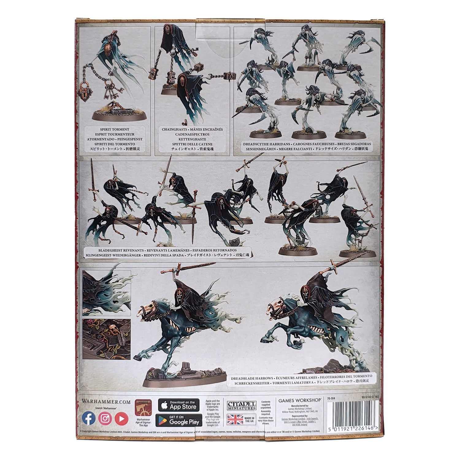 Set joc Warhammer Age of Sigmar, Spearhead Cursed Shacklehorde