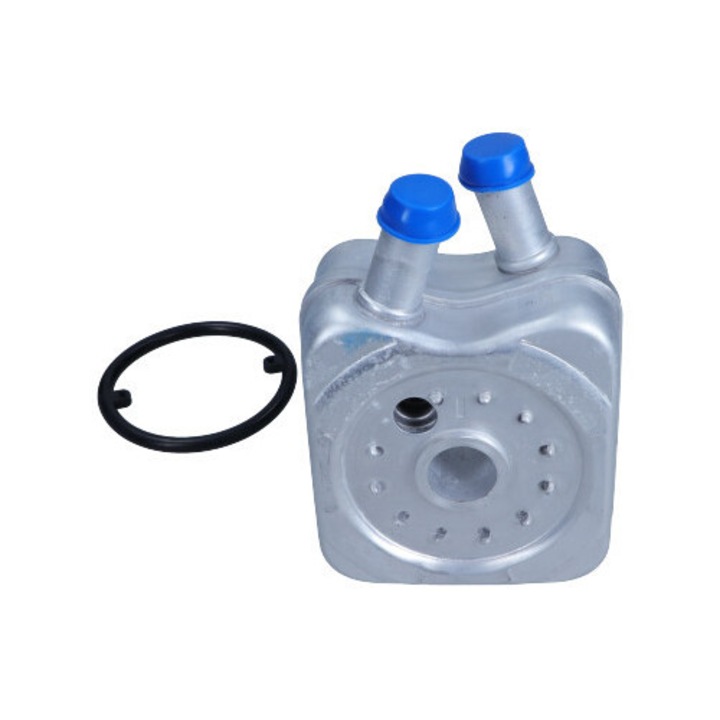 Olajhűtő, BEHR, VW Golf 1.8/1.9TDI/2.0/2.3/2.8/2.9, 86-, ezüst