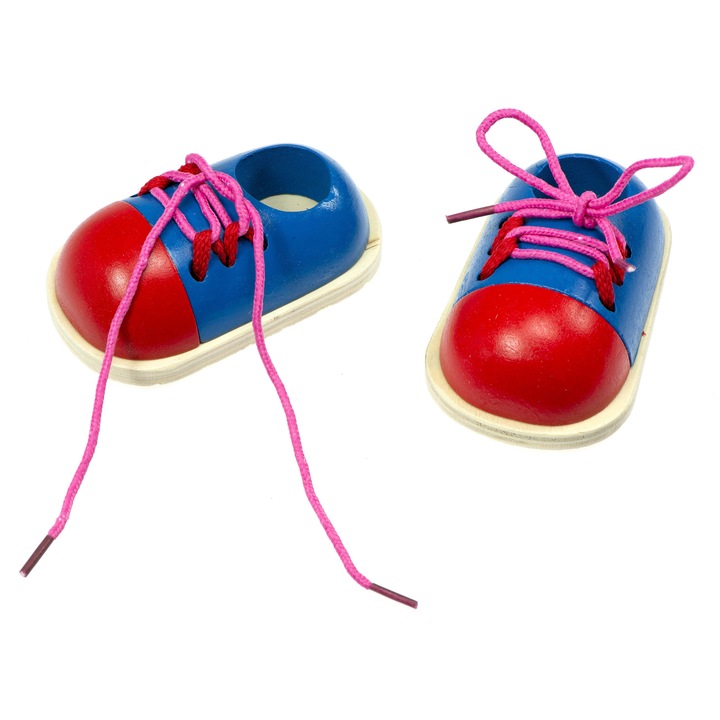 Oktató fajáték, Artemis, 2 darabos szett, rózsaszín, 11x7cm