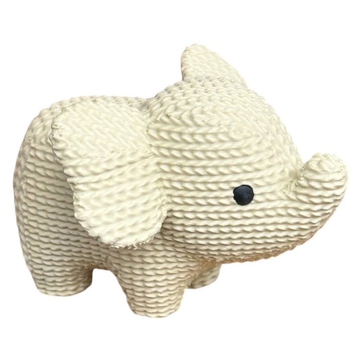 Figurina 3D Crosetata Elefant model 3 – Model Decorativ, Printat 3D, Colectie Unicat