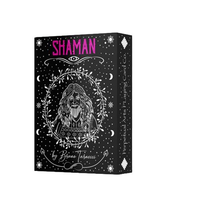 Carti de joc Shaman, design mitologic Chakana, multicolor