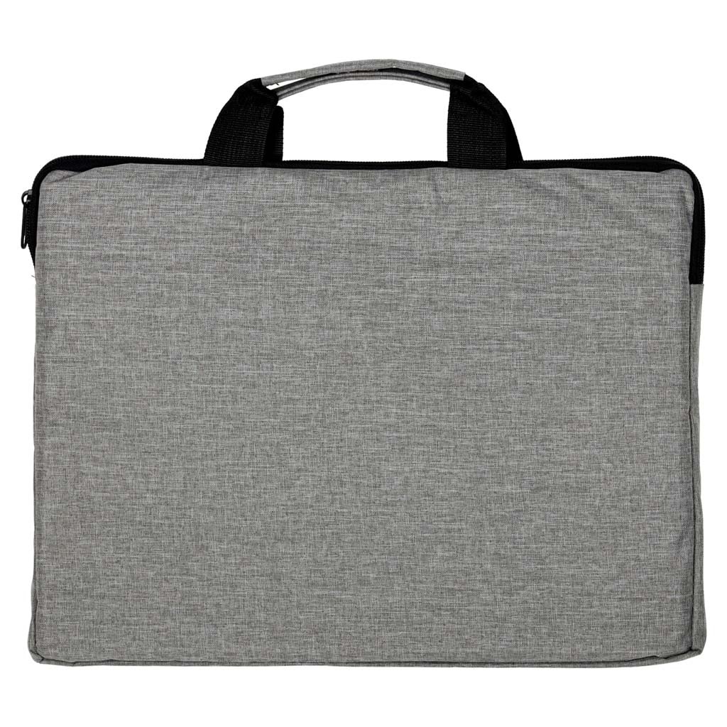 Geanta laptop 15,6", Artemis, gri, material Oxford 300D, dimensiuni 39x29x2,2cm
