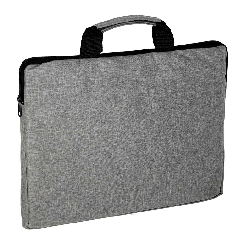 Geanta laptop 15,6", Artemis, gri, material Oxford 300D, dimensiuni 39x29x2,2cm
