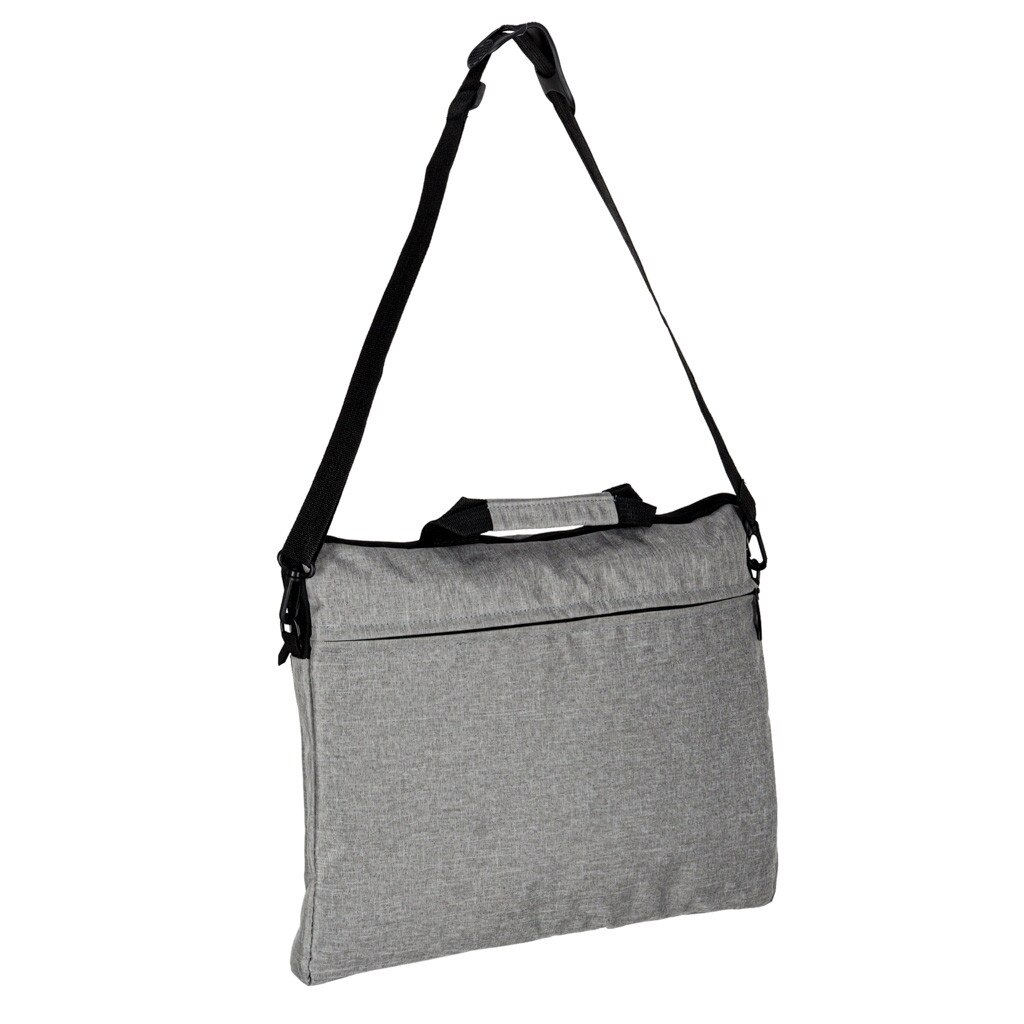 Geanta laptop Artemis 15,6", gri, material Oxford 300D, dimensiuni 40x30x2,5cm