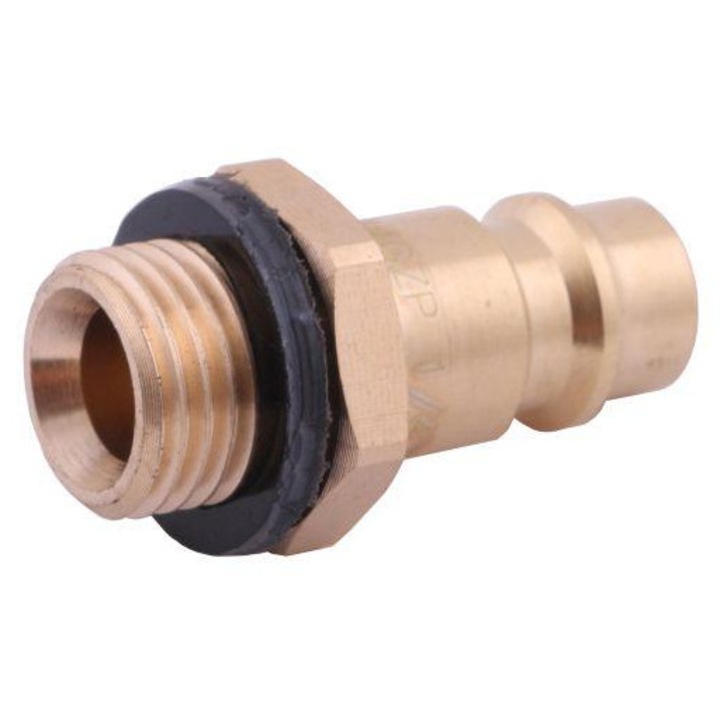 Pneumatikus gyorscsatlakozó P26 NW7.2, 1/4"BSP külső menet, Polmo, 5 darabos készlet