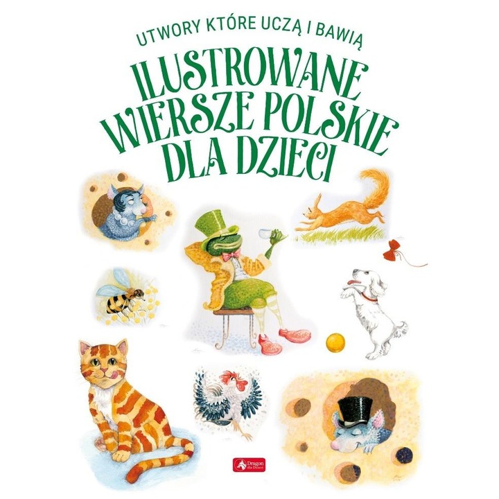 Lustrowane wiersze polskie pentru copii, DRAGON, 2023