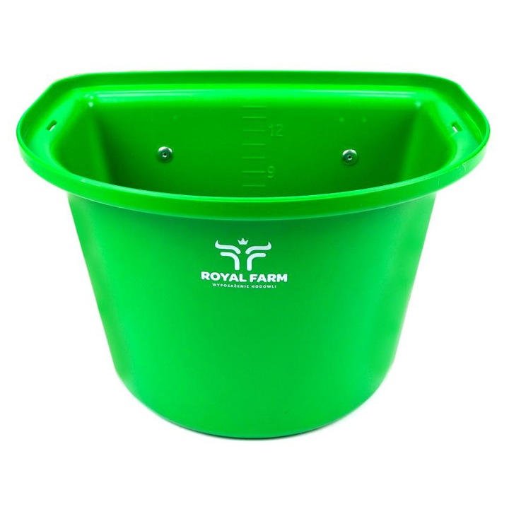 Hranitoare portabila cu carlige, Royal Farm, verde, 30x45cm