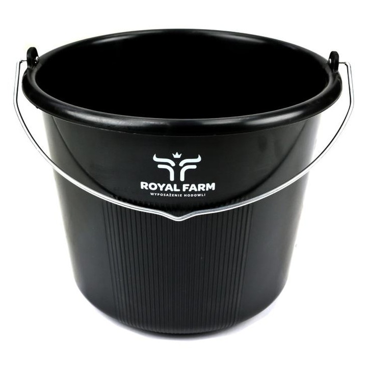 Wiadro gospodaresc 12L, Royal Farm, ergonomic, rezistent