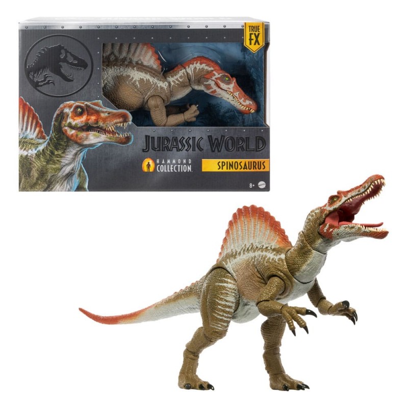 Figurina Jurassic World Hammond Collection Spinosaurus, 67 cm