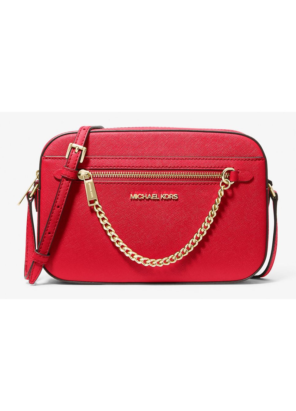 Geanta crossbody, Michael Kors, Jet Set, rosie, 100% piele - eMAG.ro