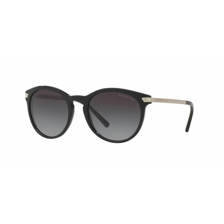 Ochelari de Soare Dama Unisex Michael Kors MK2023-316311, Lentile Gri UV400, Rama Acetat Negru, 53 mm