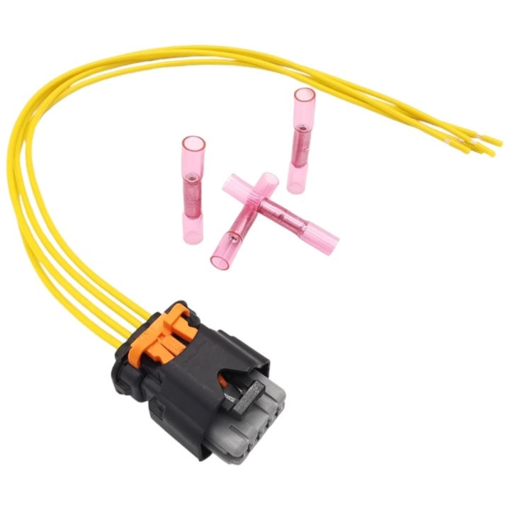 Autóalkatrészek, RK-TRONIK, légáramlásmérő elektromos kábelezése, 4 vezeték