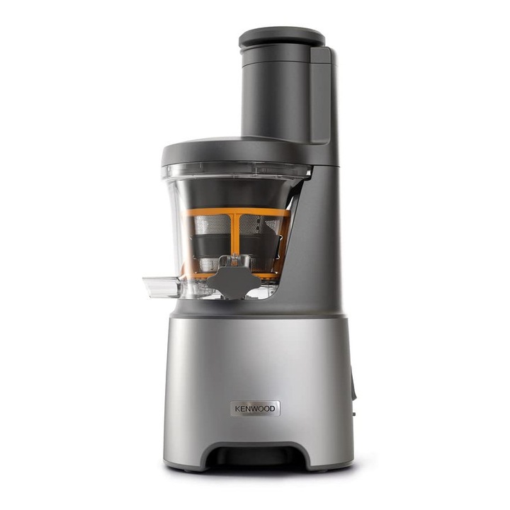 Storcator Lent Kenwood Purejuice Pro, 230 Wati, deschidere alimentare XXL, argintiu