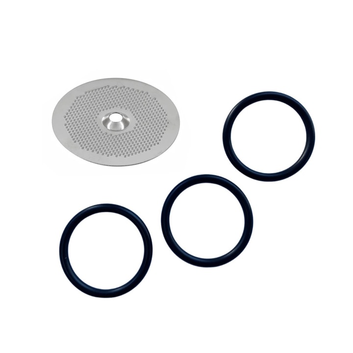 Set de garnituri pentru reconditionarea grupului infuzor al aparatelor de cafea automate Delonghi ESAM si ECAM (garnituri + sita)