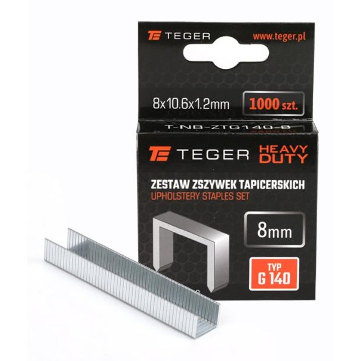 Set 1000 capse pentru tapiterie, 8/10,6/1,2 mm