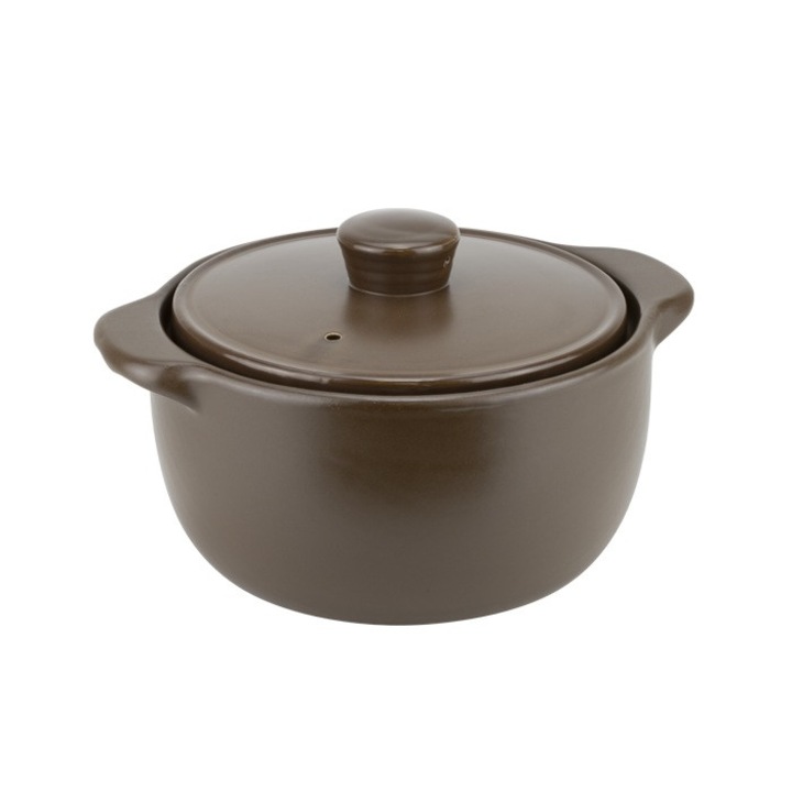 Oala din ceramica Culinaro 5l culoare maro