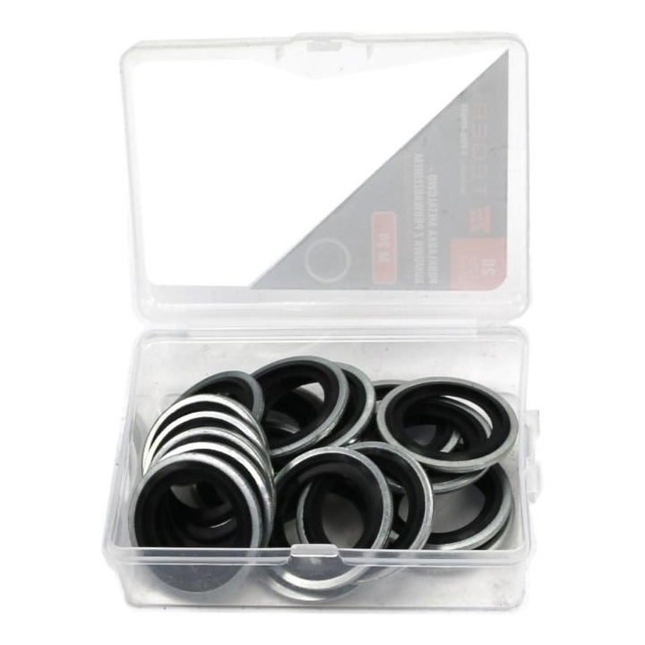 Saiba metalica si din cauciuc M24 Teger, set de 20 bucati