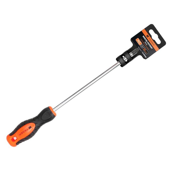 Surubelnita cruce PH 3x200mm, Teger, cu varf magnetic, maner ergonomic