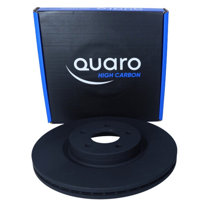 QUARO féktárcsa Volvo C70/S40/V40/V50 04-hez, magas karbontartalmú, korróziógátló bevonattal