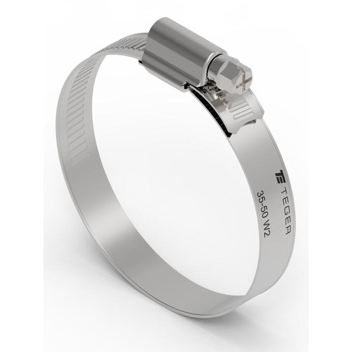 Clama ranforsata 35-50mm, 12mm, set 6 bucati, Teger