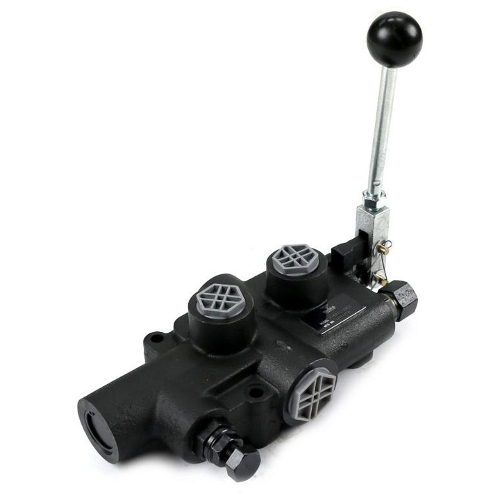 Distribuitor hidraulic VOIMA cu o singura sectiune 80L pentru despicatoare de lemne (arc si zavor cu revenire)