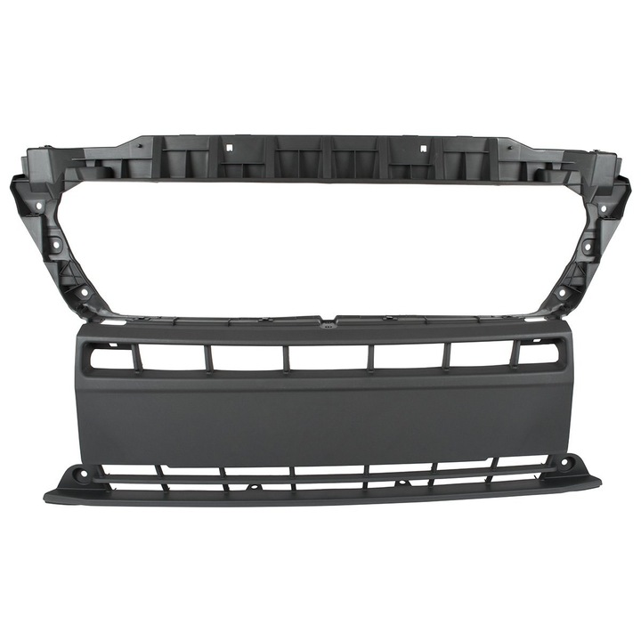 Autó első lökhárító, Fiat Ducato, elöl, sötétszürke, 2014, új