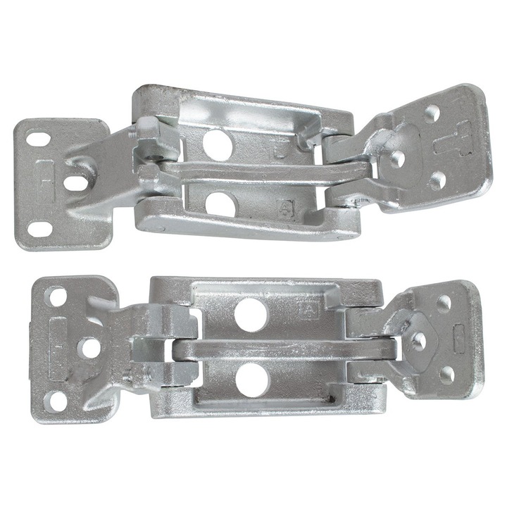 2 db ajtópánt készlet, M MODECAR, Mercedes Sprinter 906-hoz, bal, ezüst