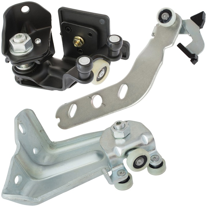 Комплект от 3 ролки за плъзгащи се странични врати, M MODECAR, Fiat Ducato, Citroen Jumper, Peugeot Boxer, 2006, дясна страна