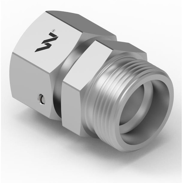Winkel-Schwenkverschraubung G 3/4-22 L (M30x2), Stahl verzinkt (WH22LR) - - Pneumatik - Hydraulik - Industriebedarf Winkel-Schwenkverschraubung G 3/4-22 L (M30x2), Stahl verzinkt (WH22LR) - - Pneumatik - Hydraulik - Industriebedarf