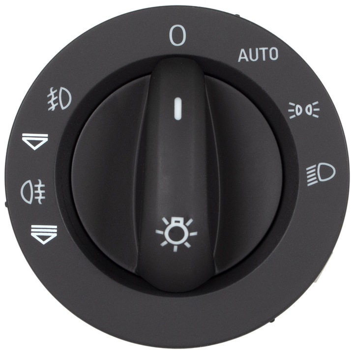 Világításkapcsoló, M MODECAR, Audi Q7 (4LB) 2006-2015, 8 érintkezős, piros világítás