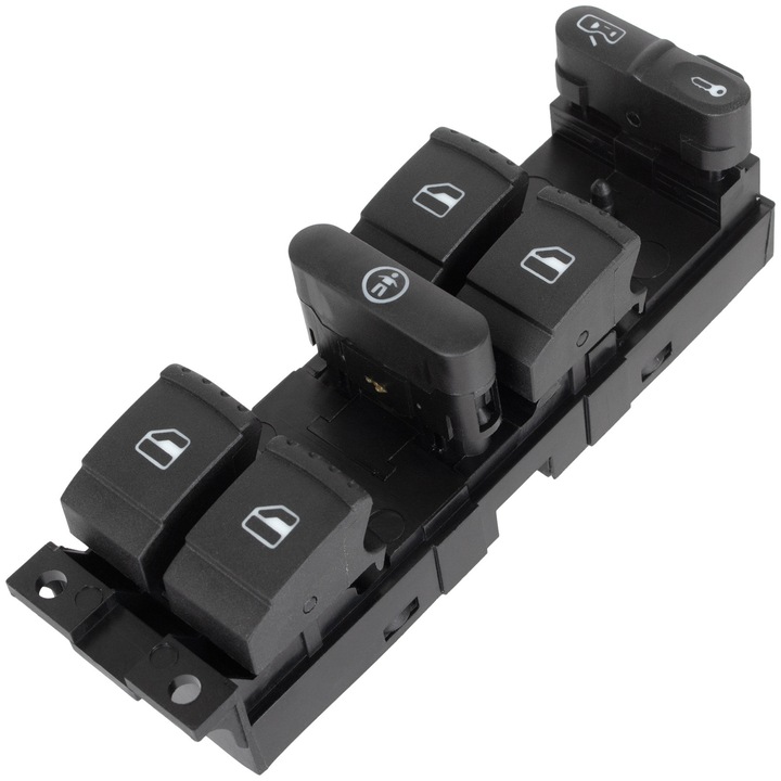 Panel de control pentru geamuri electrice, M MODECAR, Skoda OCTAVIA I, verde, nou