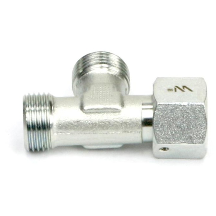 Racord hidraulic asimetric metric in T BBA M18x1.5 12L, set de 5, WARYNSKI