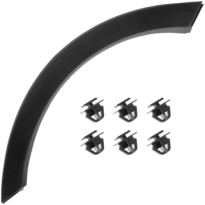 Jobb hátsó sárvédő borítás, M MODECAR, Kia Sportage 2010-, fekete