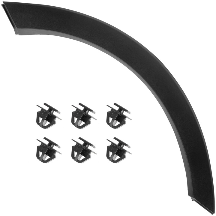 Bal hátsó sárvédő borítás, M MODECAR, Kia Sportage 2010-, fekete