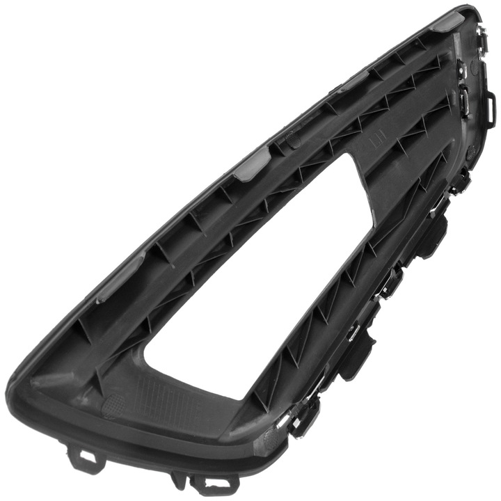 Első lökhárító rács, M MODECAR, Ford FOCUS III FL, fekete, króm kerettel, 2014-2016