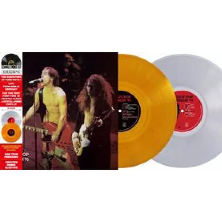 Iggy Pop: Berlin 91, editie limitata deluxe, vinyl colorat 2LP