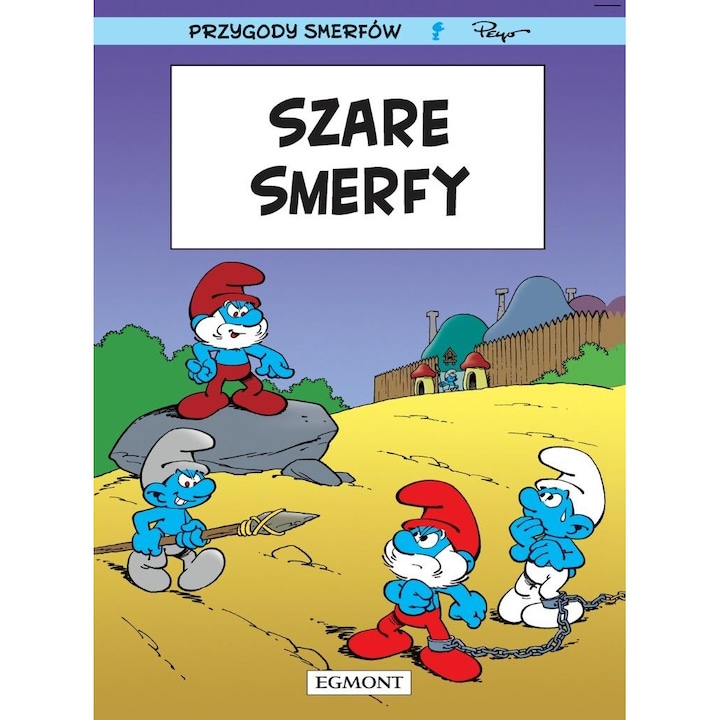 Smerfy. Szare Smerfy, EGMONT, film animat, blu-ray, 2023