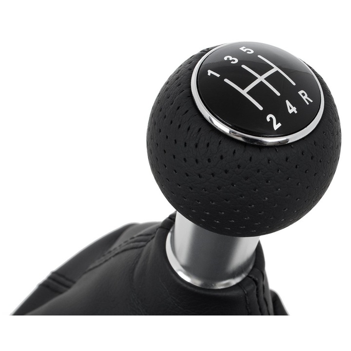 Maneta schimbator viteze, M MODECAR, negru, pentru Audi A4 B6/B7, 2000-2008