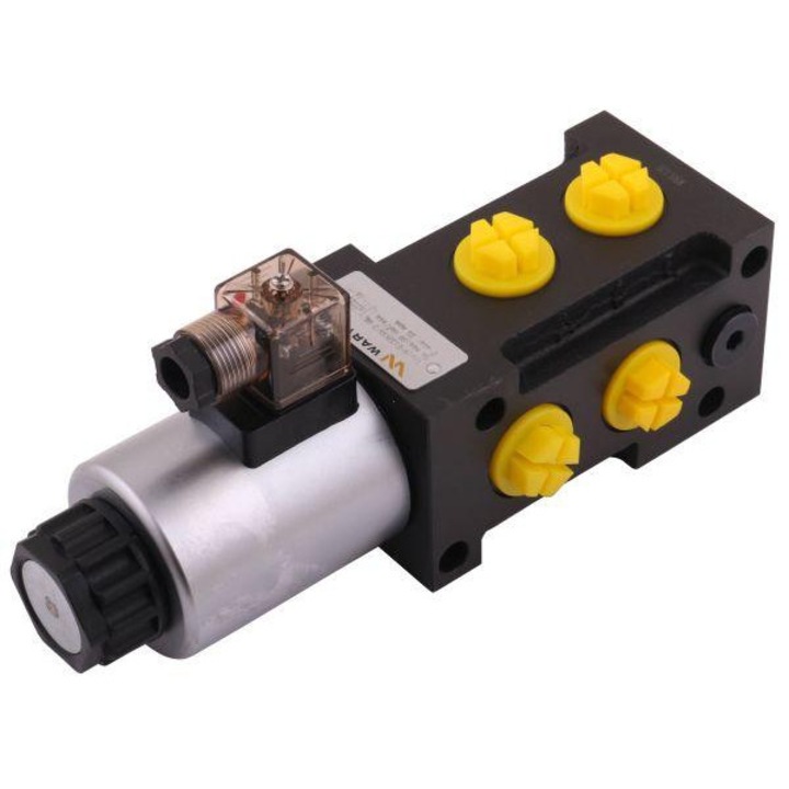 Electrovalva directionala WARYNSKI W-E12DVS6/2-80L 12V 80L, cu accesorii pentru conectare, G1/2"