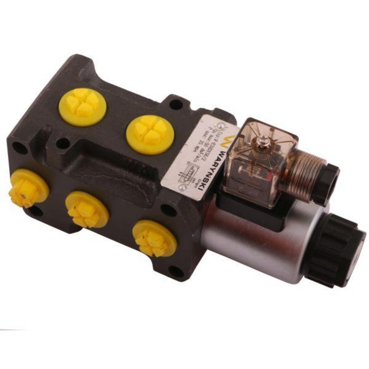 Electrovalva directionala, Warynski W-E38DVS6/2, 3/8", 24V, multicolor