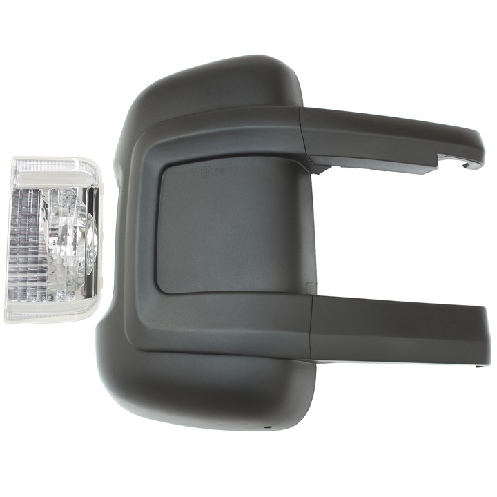 Корпус за дясно външно огледало, M MODECAR, с дълго рамо, за Fiat Ducato/Citroen Jumper/Peugeot Boxer, черен